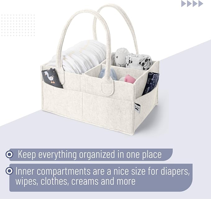 Mr. Pen- Baby Diaper Caddy Organizer, 2 Pack - Image 4