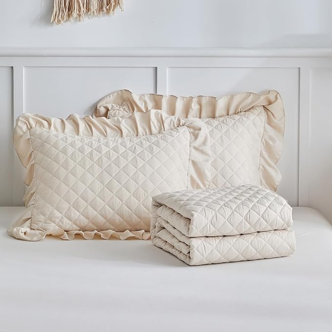 Ruffle Skirt Bedspread Set - Image 4