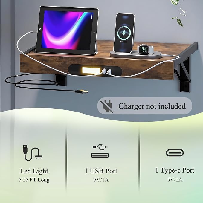 TEAMIX Floating Nightstand - Image 5