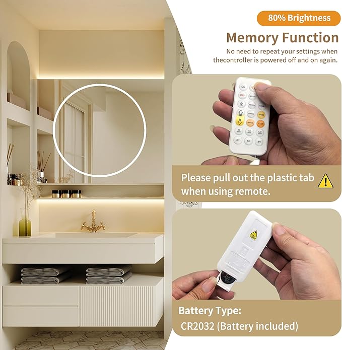 Pandery CCT LED Controller Kit,iOS/Andriod App Control 2.4G RF Wireless Remote Control,CCT LED Controller/Dimmer,for 2PIN CCT LED Strip Light,with Timing Function,Music Mode,Group Control