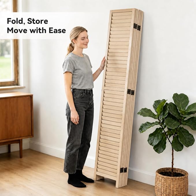 Wood Room Divider - Image 4