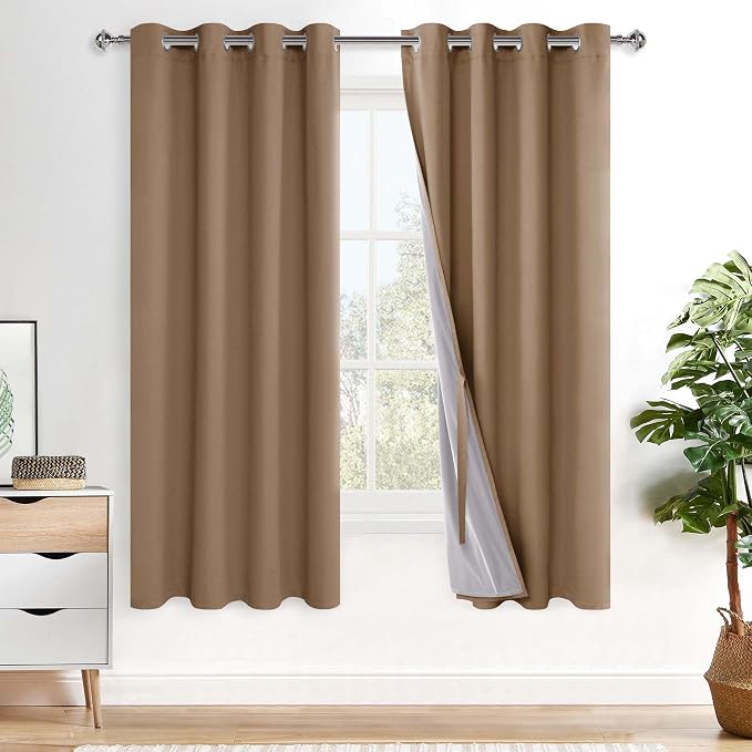 XWZO 100% Blackout Curtains by XWZO