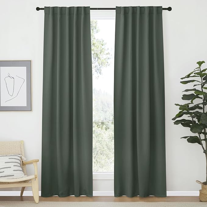 NICETOWN Blackout Curtain Panels Window Draperies by NICETOWN