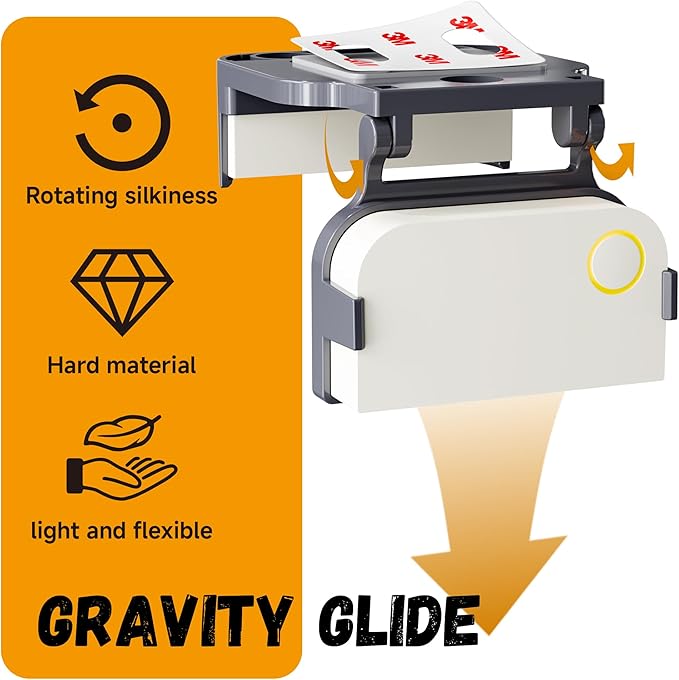 Garage Door Bracket for Ring Alarm Contact Sensor 2nd Gen | Secure Mount with Quick-Snap Clip & Screws | Easy Install Accessory (Gray, Sensor Not Included)