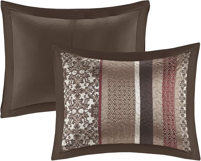 Madison Park Queen Quilt Bedding Set, Reversible Quilted Bedspread Set - Image 12