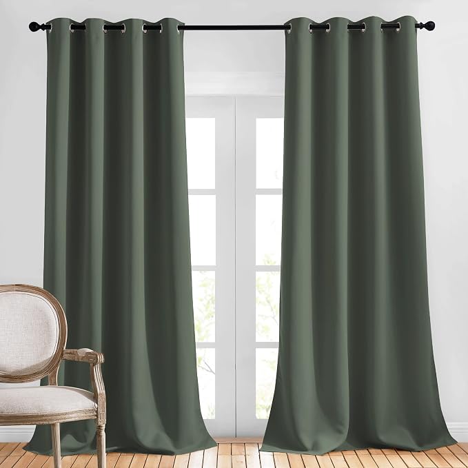 NICETOWN Living Room Curtains 95 inch Long by NICETOWN