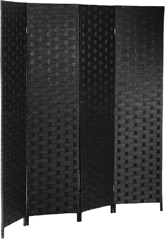 Room Dividers and Folding Privacy Screens 4 Panel 6 ft Foldable Portable Room by DKELI