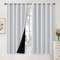 YoungsTex 100% Blackout Curtains 63 Inches Length by YoungsTex