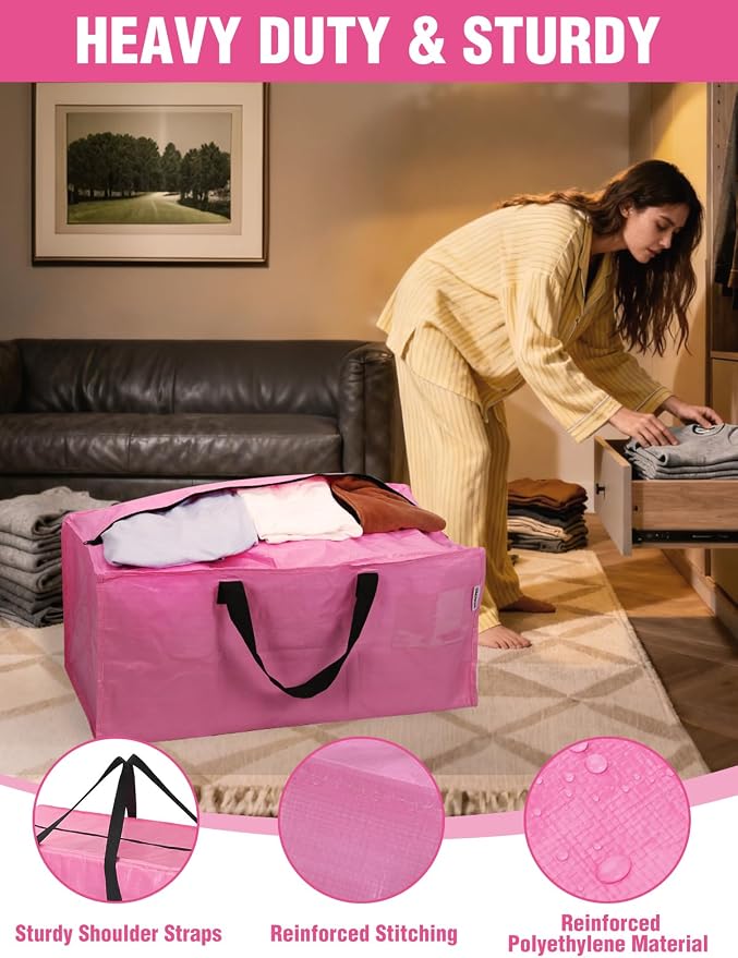 WORKPRO 10 Pack Extra Large Moving Bags - Image 4