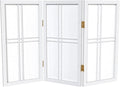 2 ft. Short Desktop Double Cross Shoji Screen by RedLantern