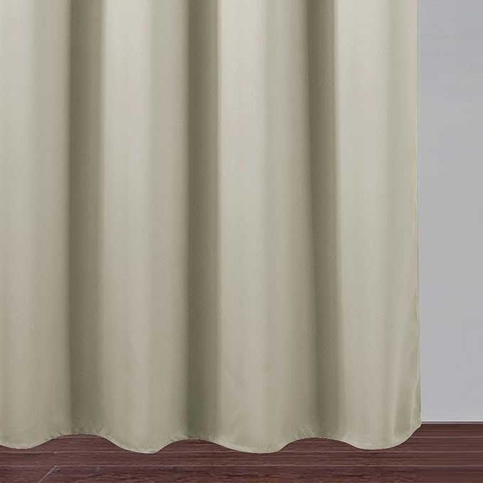 Light Beige Thermal Blackout Curtains/38 x 63 Inch/Set of 2 Panels Room - Image 9
