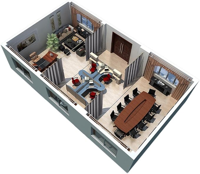 RYB HOME Blackout Room Divider Curtains - Image 9