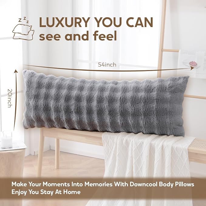 DOWNCOOL Premium Large Body Pillow Insert - Image 4