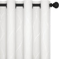 Deconovo Curtains for Living Room, Pattern Blackout Curtains 72 Inches Long | by Unknown