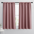 RYB HOME Small Window Curtains 45 inches Length by RYBHOME