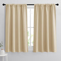 RYB HOME Small Window Curtains 45 inches Length by RYBHOME