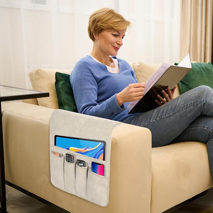 Remote Control Holder, Anti Slip Armchair Caddy Couch Caddy - Image 2