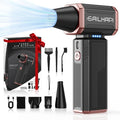 SAILHAPI Electric Air Duster, 300000RPM High-Speed Cordless Blower Fan with Variable Speed & Brushless Motor, Portable Mini Blower for Keyboard, Car, PC Cleaning, Replaces Canned Air, Gifts for Men