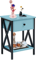 VECELO Nightstand, Modern Bedside End Table, Night Stand by VECELO