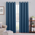 HOMEIDEAS Dark Teal Blackout Curtains by HOMEIDEAS