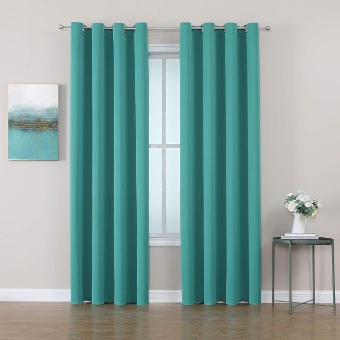 ChrisDowa Blackout Curtains for Bedroom and Living Room 84 Inches Long | 2 by ChrisDowa