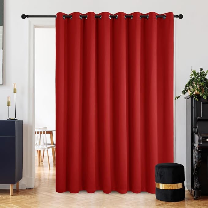 Deconovo 100% Blackout Curtains, Thermal Insulated Window Drapes, Noise - Image 5