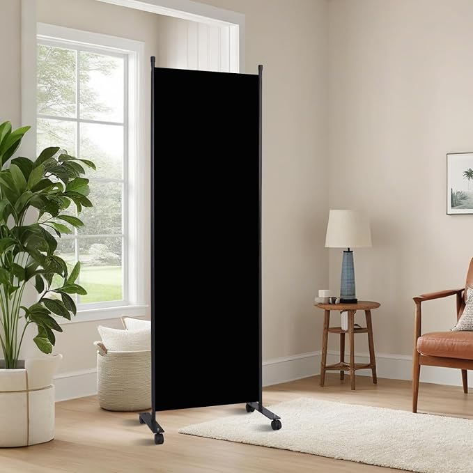 Room Divider 6FT 1 Panel Folding Privacy Screen - Image 7