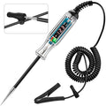 WINAMOO Upgraded 3-72V LED Digital Automotive Circuit Tester, DC Voltage Test Light with Voltmeter & Polarity Indicator Light, Vehicle Circuits Low Voltage Light Tester Pen with Sharp Stainless Probe