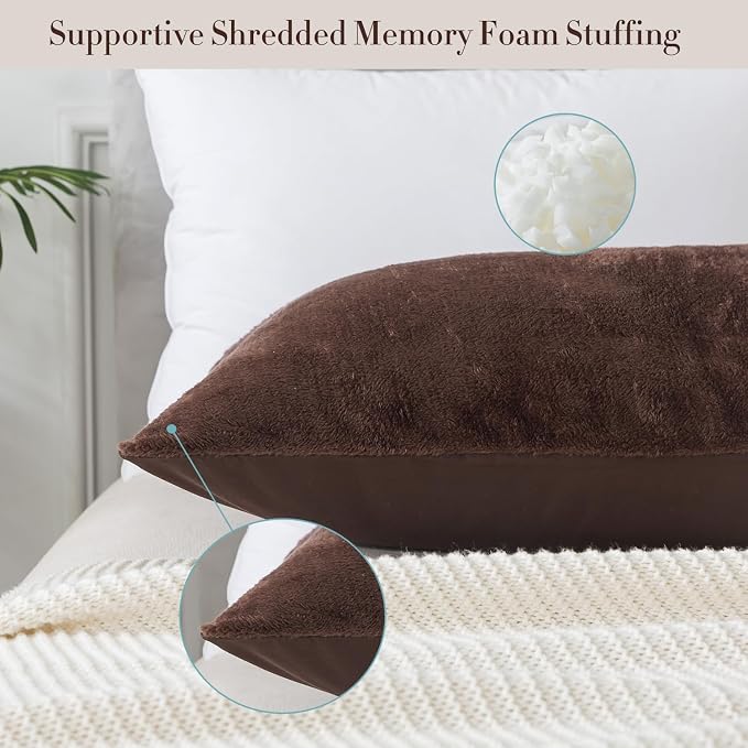 WhatsBedding Memory Foam Body Pillow - Image 4