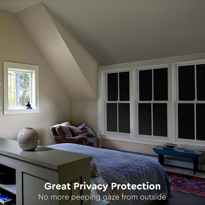 Kromapolis Blackout Film, Total Privacy & Room Darkening, 45.2'' x 393.7'' | - Image 4