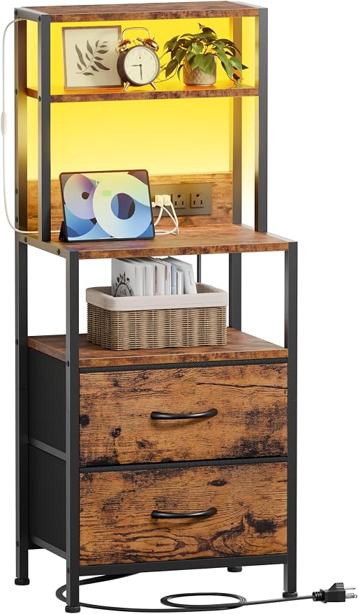 Night Stand, Tall Nightstand - Image 9