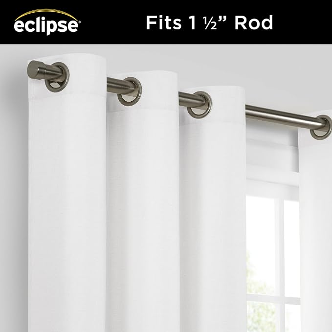 Eclipse Extra Wide Grommet Curtain, Kendall Sliding Patio Door Curtain Panel - Image 3