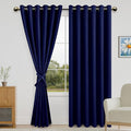 DWCN Grommet Blackout Curtains for Bedroom Thermal Insulated & Room Darkening by DWCN