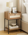 Nightstand, 3-Tier Modern Night Stand, Bedside Table by Apetaccat