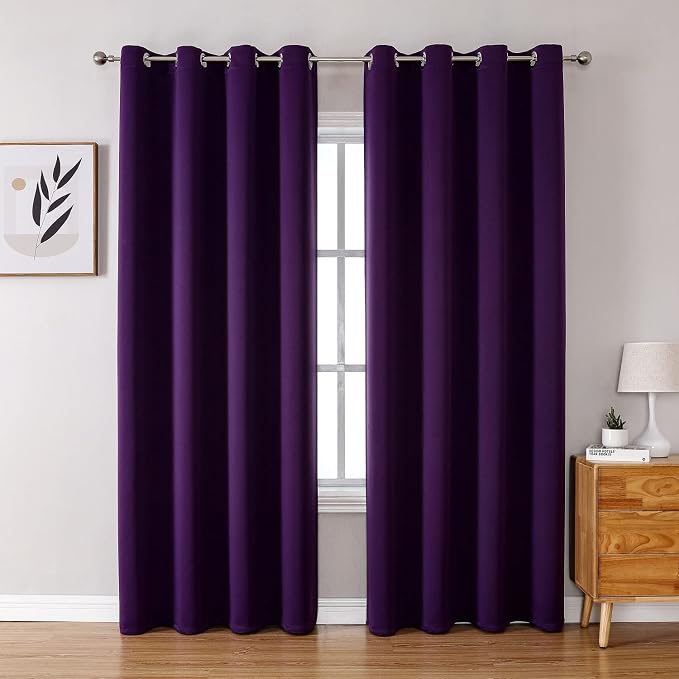 ChrisDowa Blackout Curtains for Bedroom and Living Room 102 Inches Long | 2 by ChrisDowa