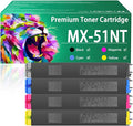 ERNZAT MX-51NT Toner Cartridge Compatible for Sharp MX-51NT MX-51NTBA MX-51NTCA MX-51NTMA MX-51NTYA Toner Cartridges Work for Sharp MX-4110N MX-4111N MX-4140N Printers