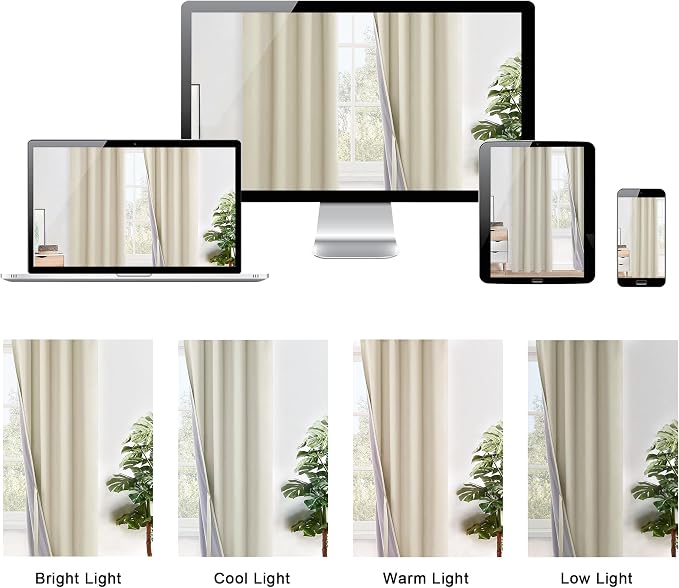 XWZO 100% Blackout Curtains - Image 8