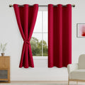DWCN Blackout Curtains with Tiebacks by DWCN