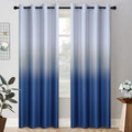 COSVIYA Grommet Ombre Room Darkening Curtains 84 inch Length 2 Panels, Gradient by COSVIYA