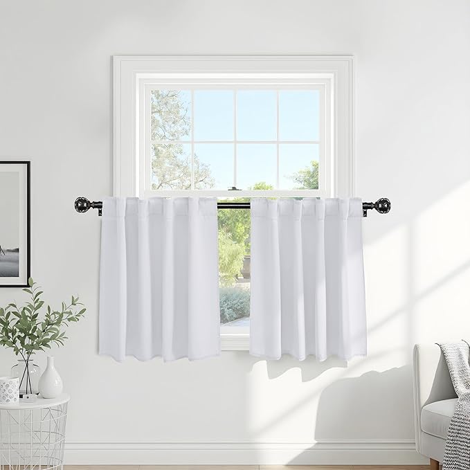 PONY DANCE 50% Light Filtering Room Darkening Curtains by PONYDANCE
