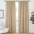 NICETOWN Blackout Living Room Curtains 80 inches Long, 1 Pair, Thermal by NICETOWN