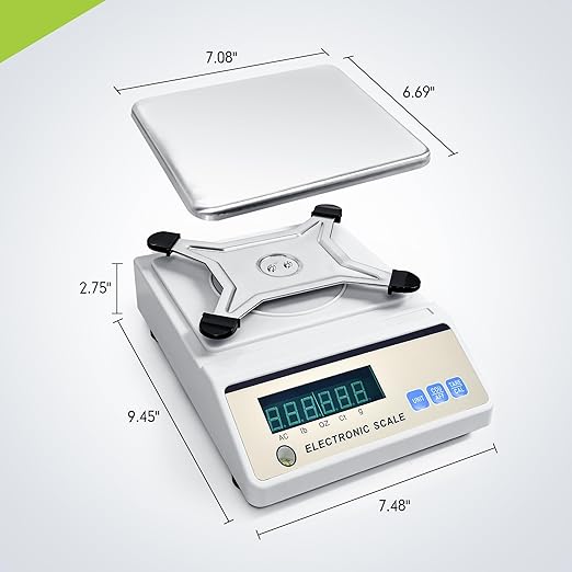 LICHEN Lab Analytical Balance 3000g x 0.01g with LED Display, High Precision Lab Scale with g/ct/oz/lb Units-Laboratory Scientific Scale for Kitchen,Pharmacy,Jewelry(No Test Weight)