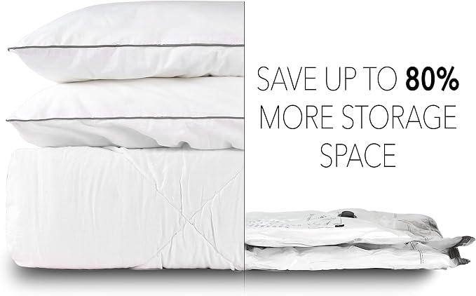 SpaceAid Vacuum Storage Bags, Space Saver Sealer Compression Bags - Image 2