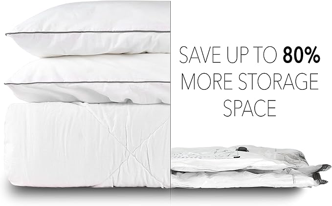 SpaceAid Vacuum Storage Bags, Space Saver Sealer Compression Bags - Image 2