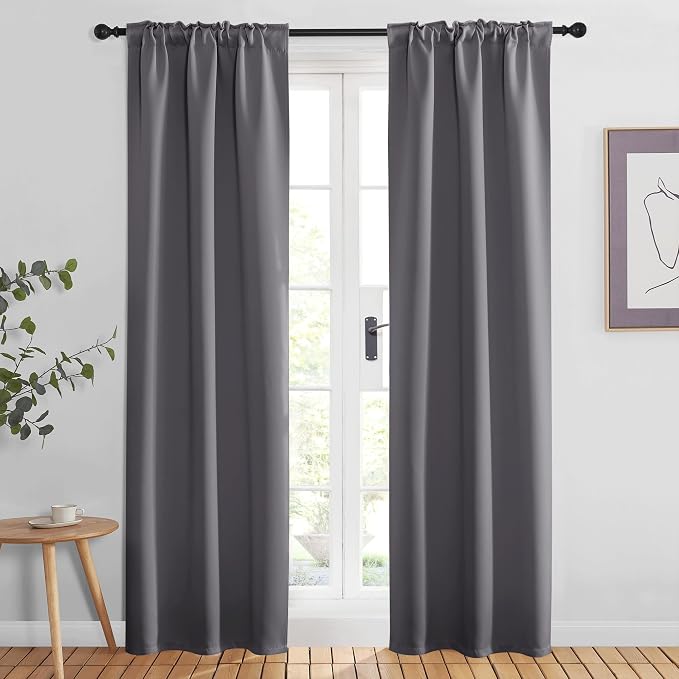 NICETOWN Blackout Curtain Panels Window Draperies - Image 2