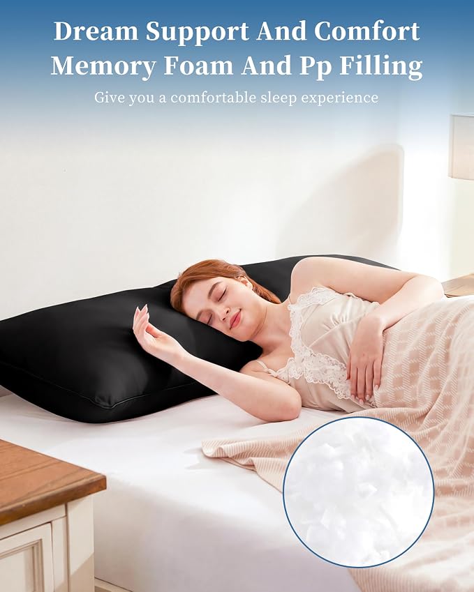 YZ HOME Full Body Pillow Insert -Large Long Bed Pillow - Image 4