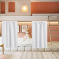 RYB HOME Half Curtain Tiers 36 inch Length, Rod Pocket | Short Blackout Curtains by RYBHOME