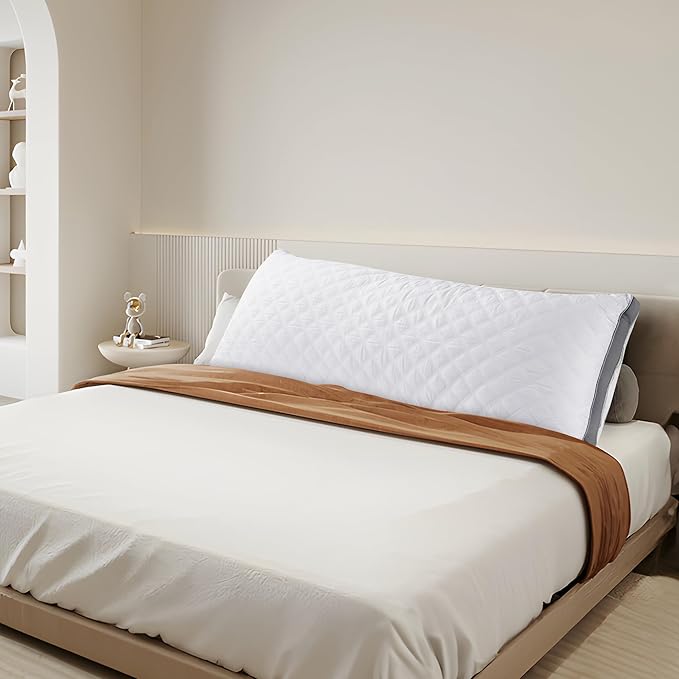 Oubonun Premium Adjustable Loft Quilted Body Pillows - Image 8