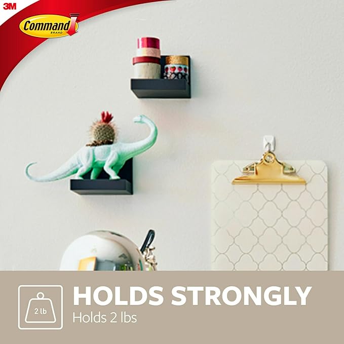 Command Display Ledges, Holds up to 2 lb, 2 Ledges - Image 5