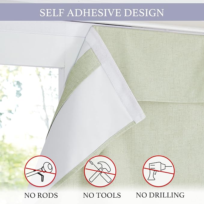 RYB HOME Classroom Door Window Cover, 100% Blackout Shades - Image 3